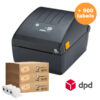 Zebra Labelprinter DPD + 900 labels Starterset