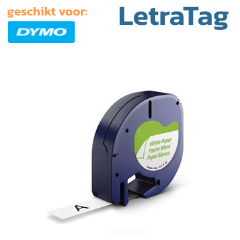 Dymo LetraTag lettertapes