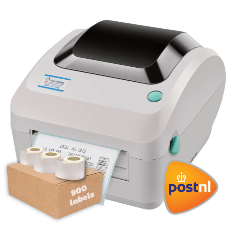 Budget Labelprinter starterset PostNL + 900 labels gratis