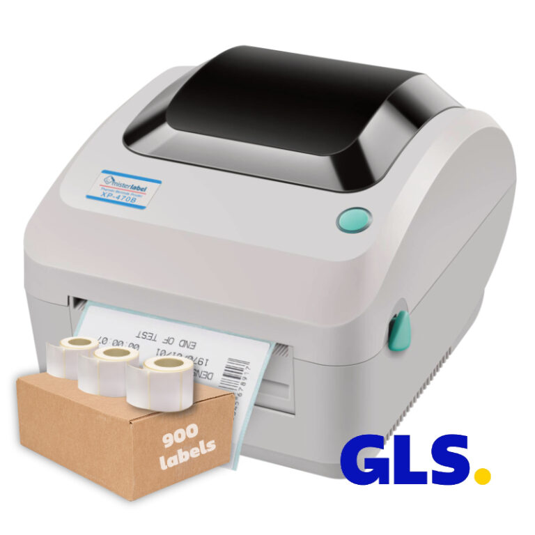 Budget Labelprinter starterset GLS + 900 labels gratis