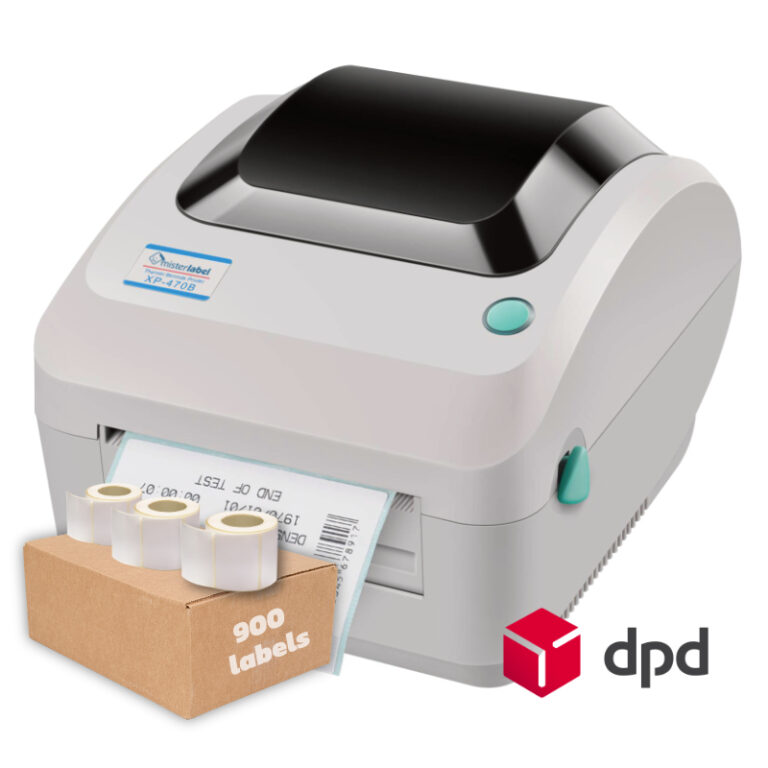 Budget Labelprinter starterset DPD + 900 labels gratis