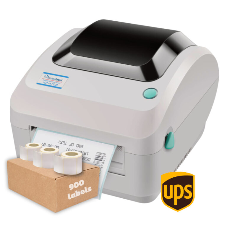 Budget Labelprinter starterset UPS + 900 labels gratis