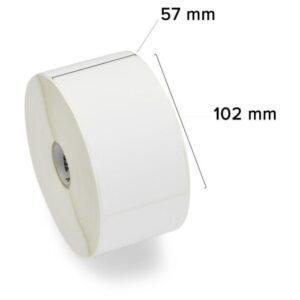 Zebra compatible 57x102mm 700stks (25mm kern)