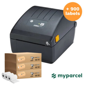 MyParcel Labelprinter Starterset Zebra + 900 labels