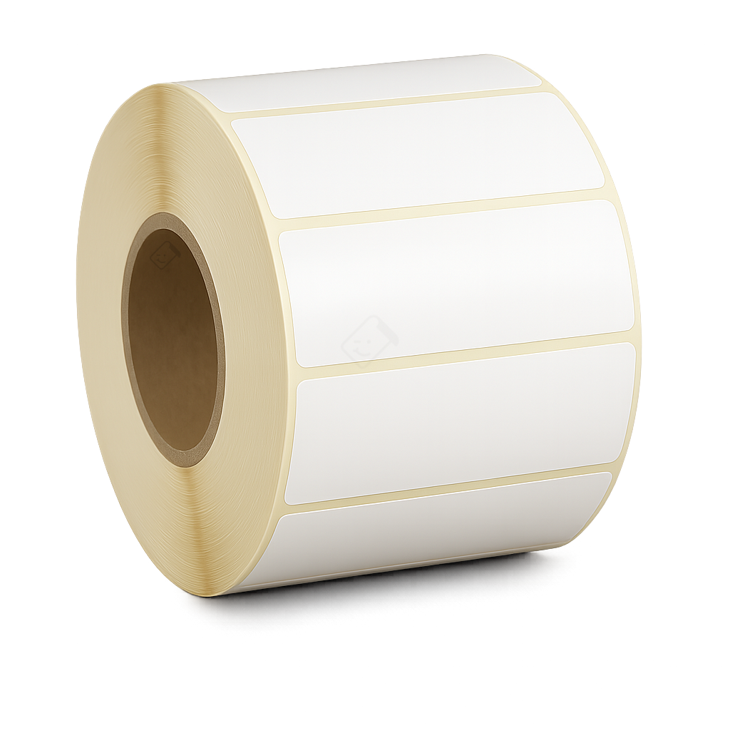 Inkjet High Gloss 102x51mm 1250Stuks (76mm kern)