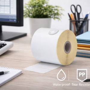 Zebra compatible 102x150mm 280stks PP (25mm kern)