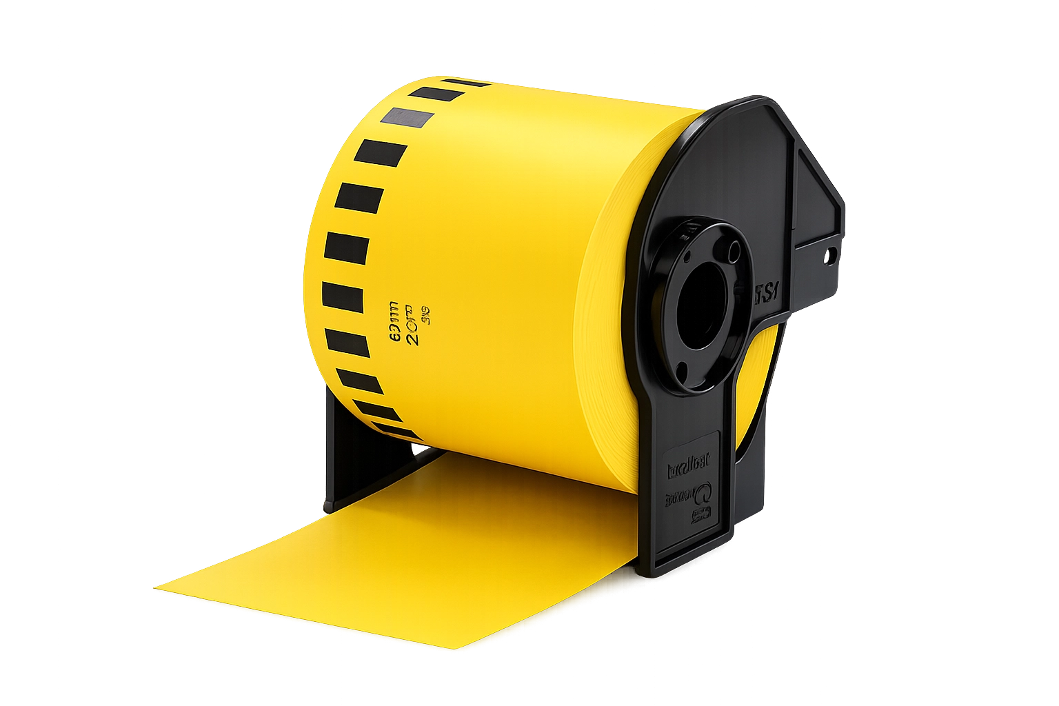 Brother DK-22205 62mm x 30.48mtr Geel (inclusief houder)